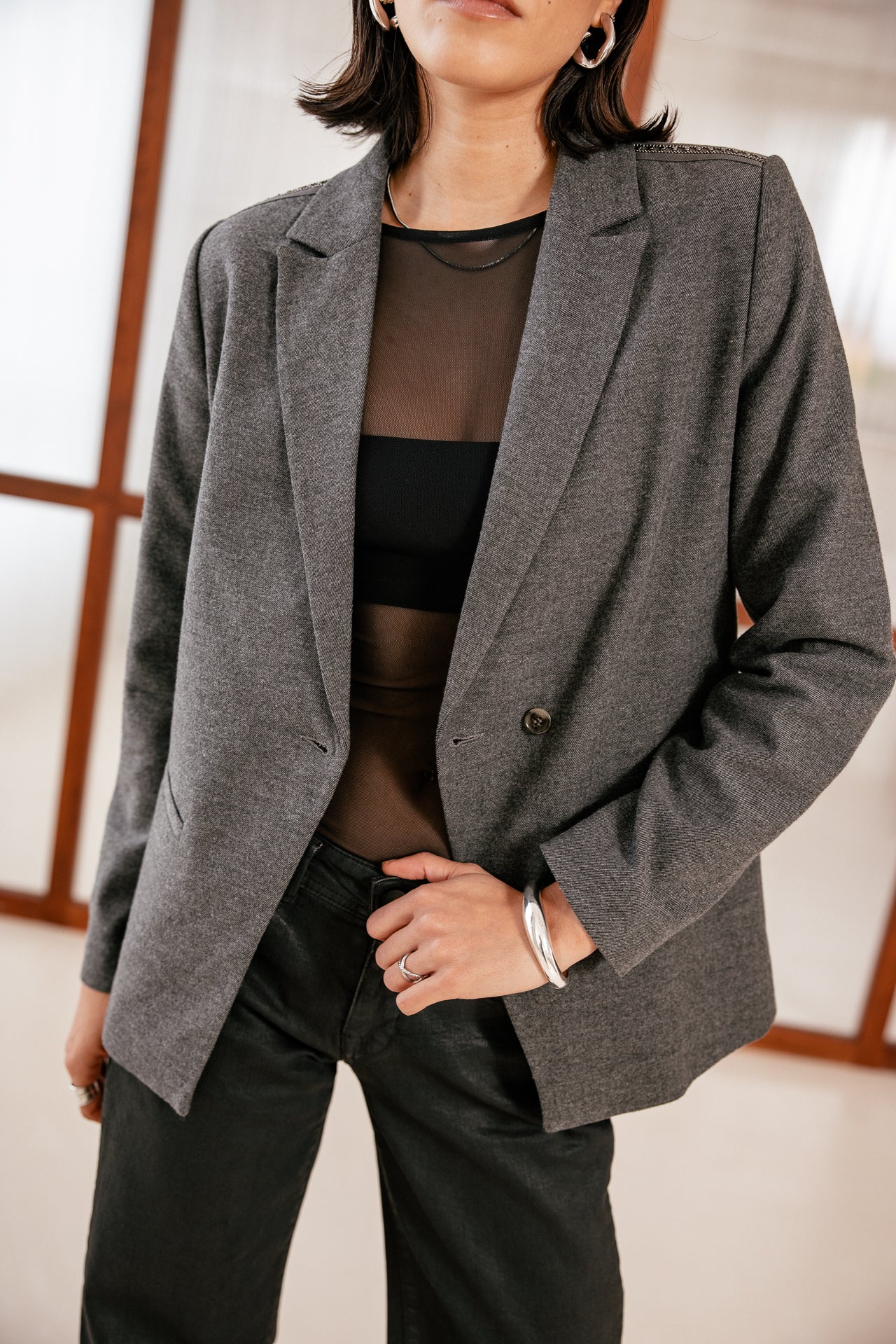 
              

Oversized blazer Women Bernie Moss moon rock | Freeman T. Porter
            