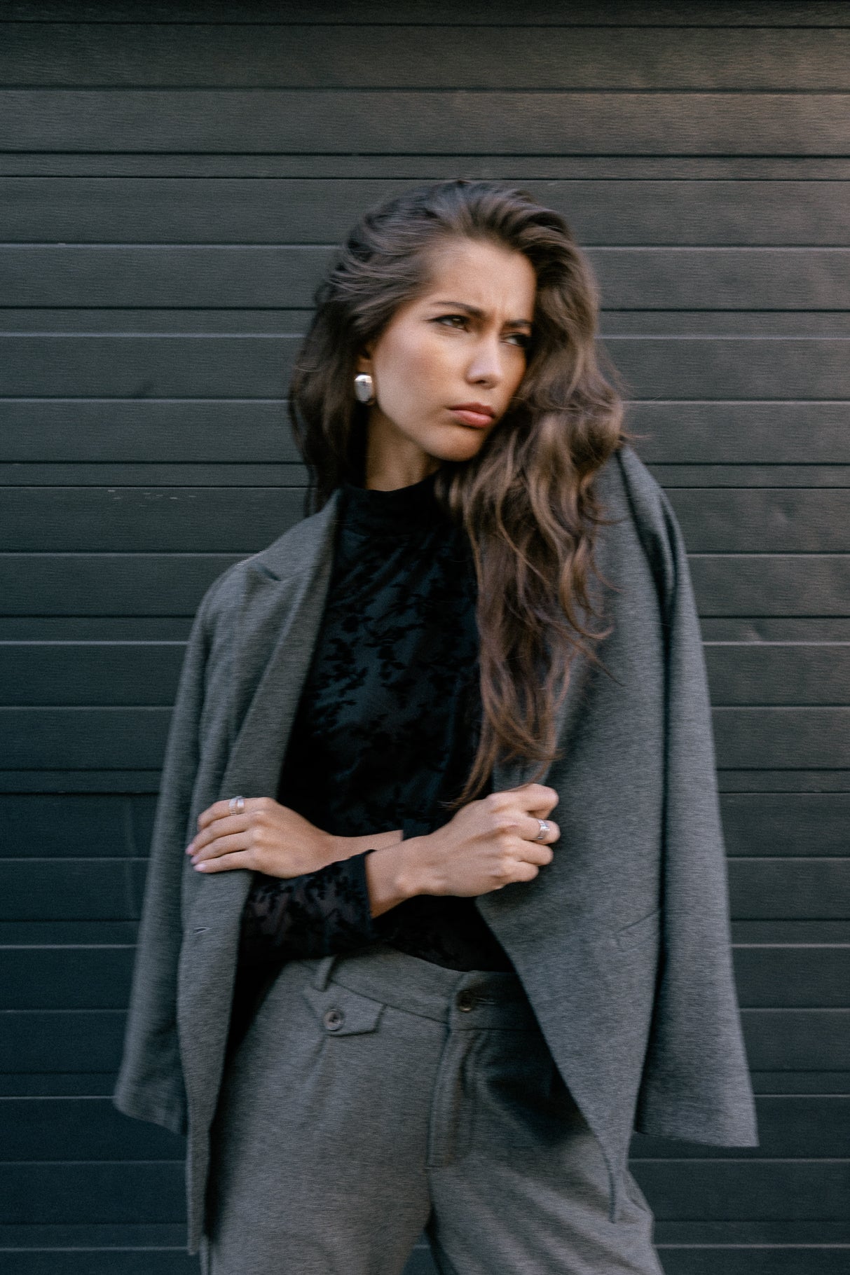 

Blazer wide Woman Bernie Moss moon rock | Freeman T. Porter