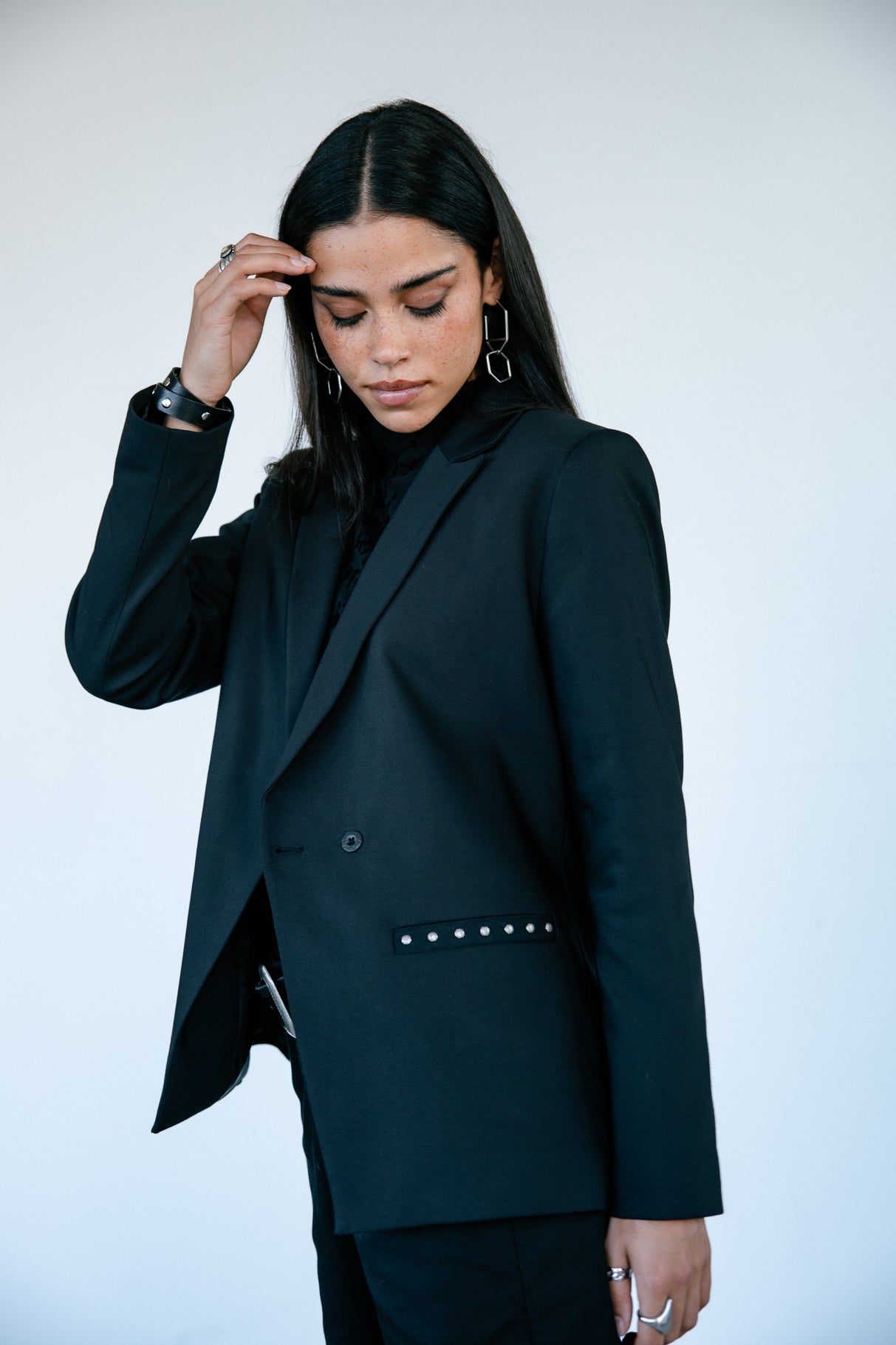 

Straight blazer Woman Bernie Polyneo black | Freeman T. Porter