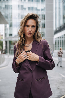 

Blazer droit Femme Bernie Polyneo winetasting | Freeman T. Porter