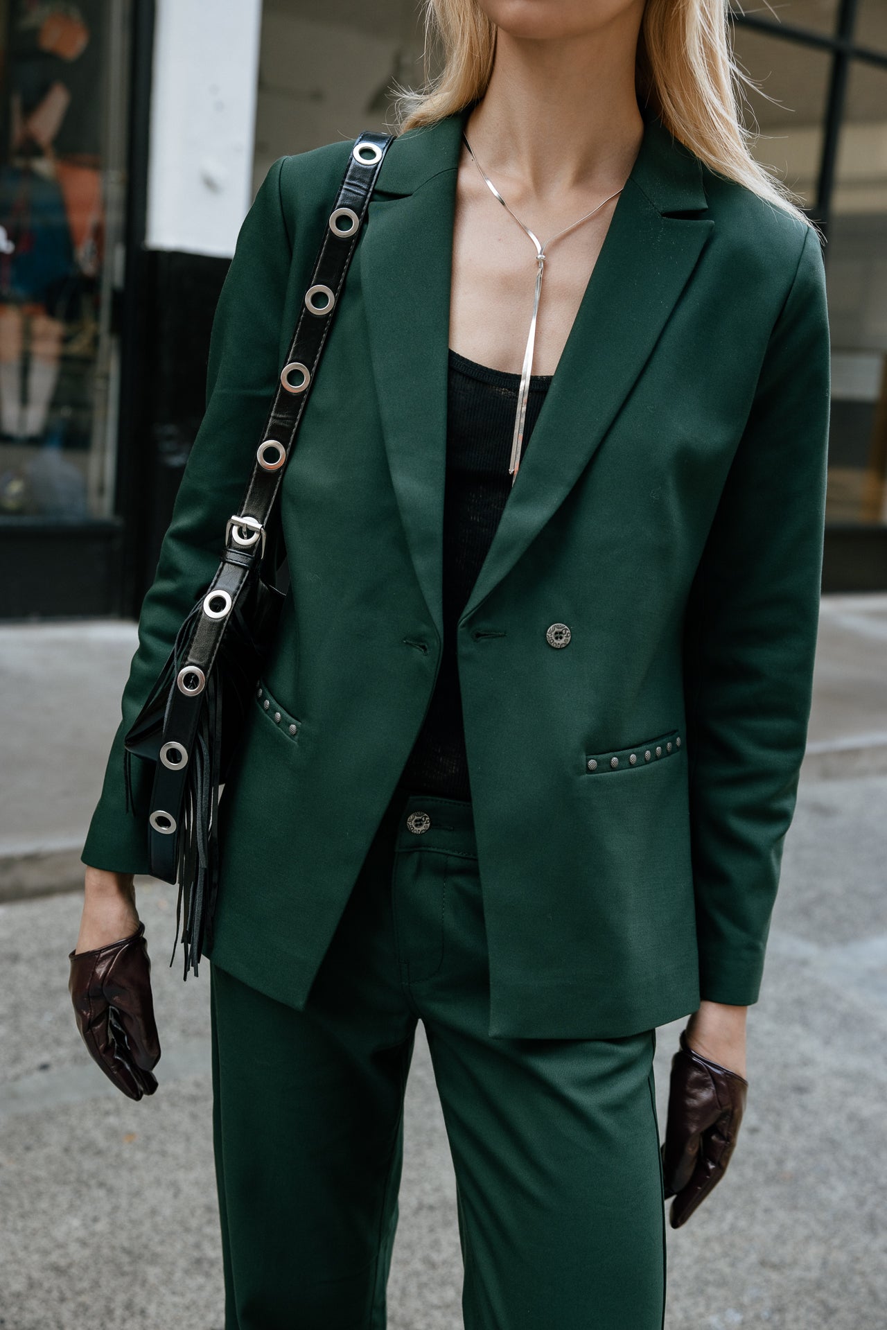   
            

Blazer droit Femme Bernie Polyneo green gables | Freeman T. Porter
          