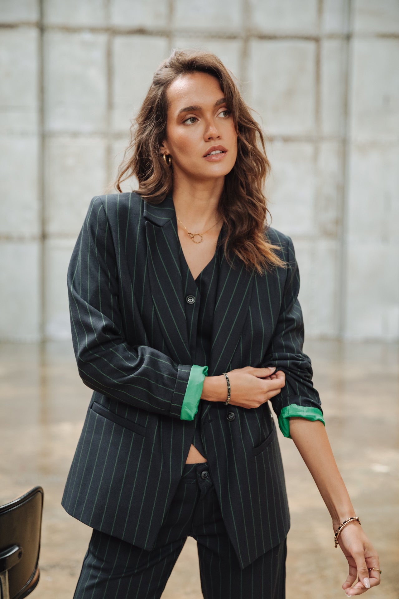 

Blazer large Femme Bernie Society dark navy | Freeman T. Porter