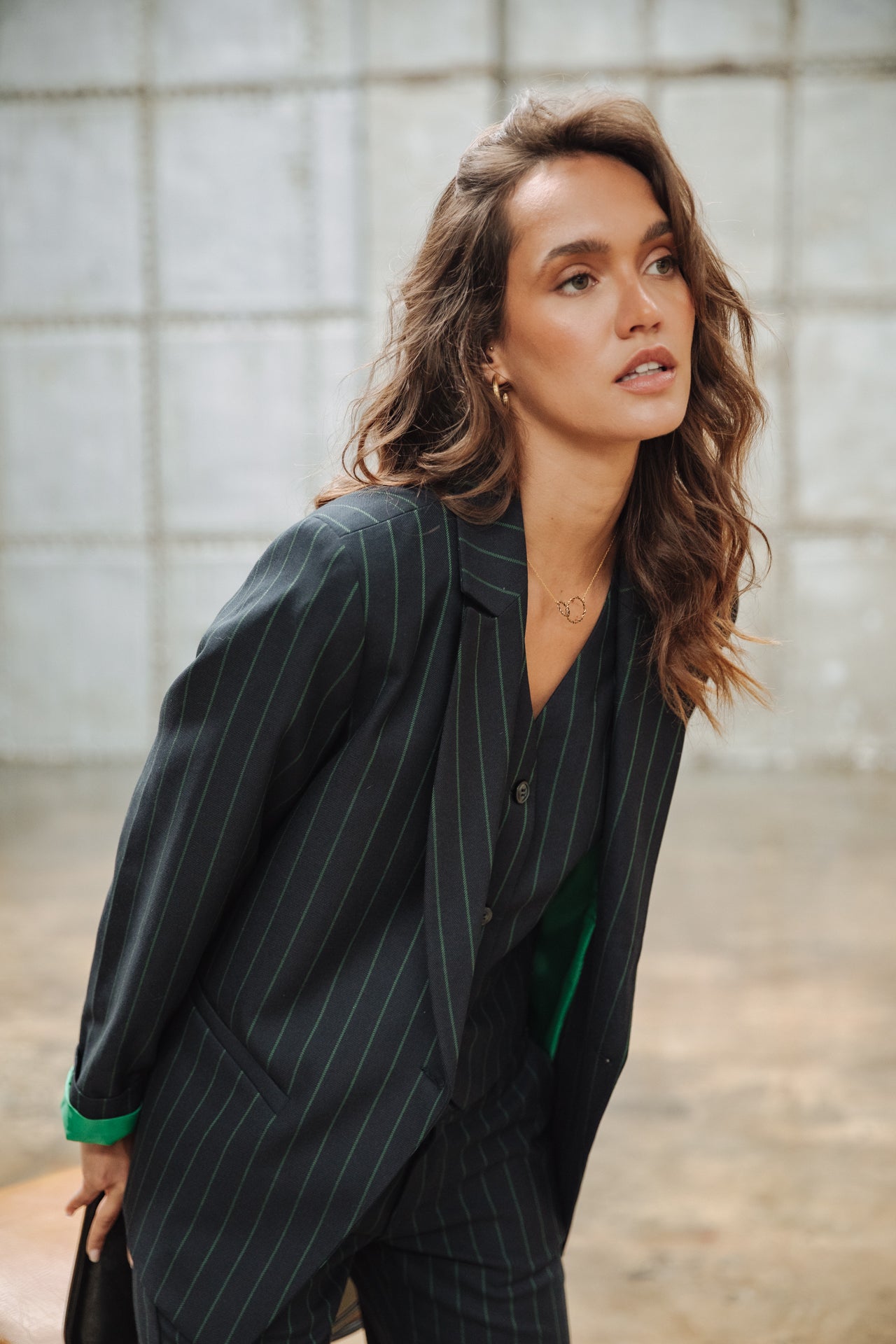 

Blazer large Femme Bernie Society dark navy | Freeman T. Porter