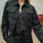 

Veste en jean Femme Olena Tweedy black | Freeman T. Porter