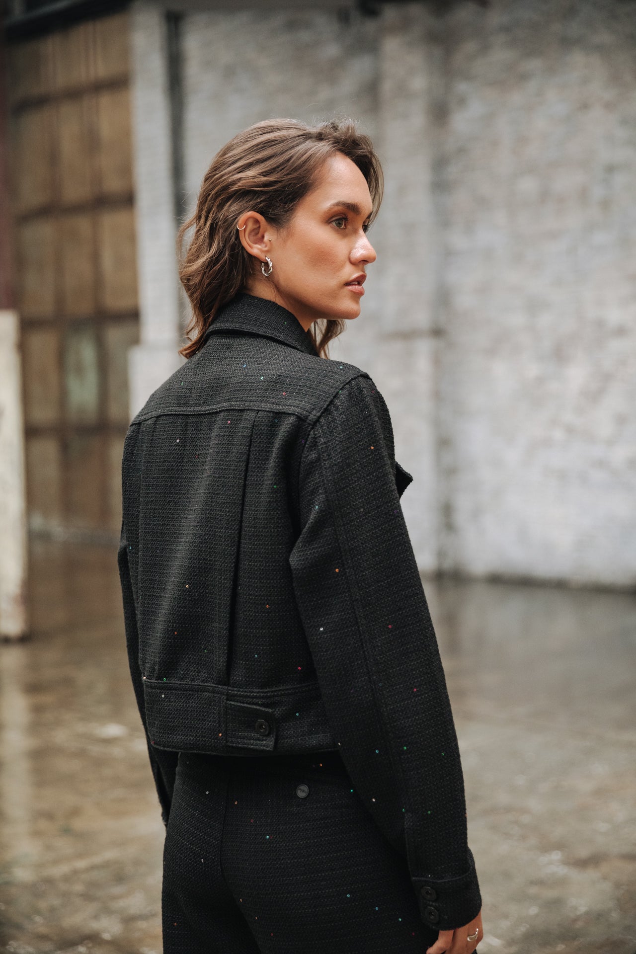 
              

Veste en jean Femme Olena Tweedy black | Freeman T. Porter
            