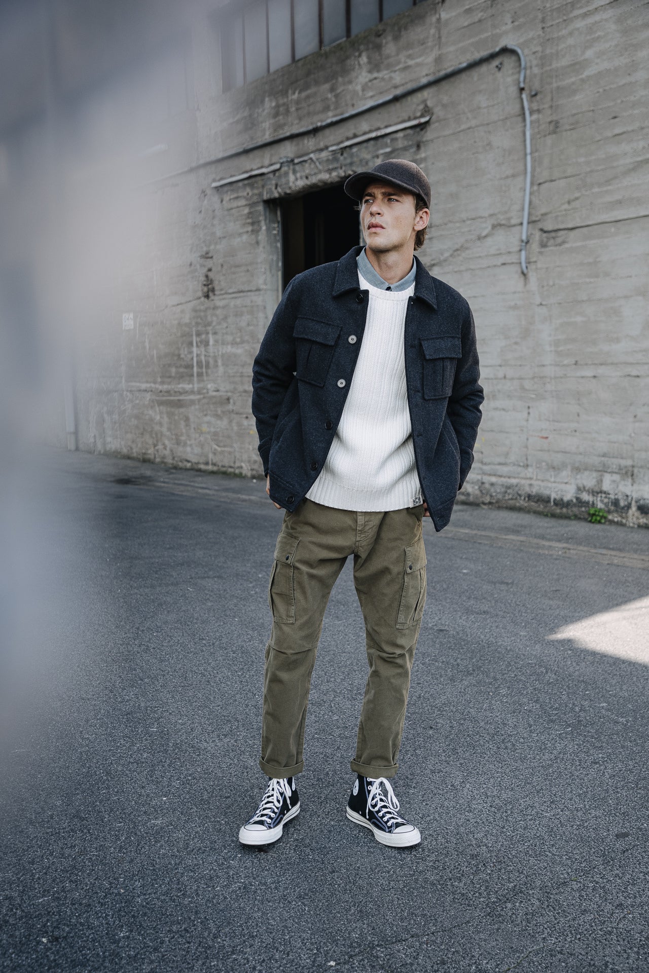 

Veste en drap de laine Men Izak Woolen anthra | Freeman T. Porter