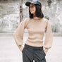 

Pull ajusté Femme Pristie Lurex gold | Freeman T. Porter