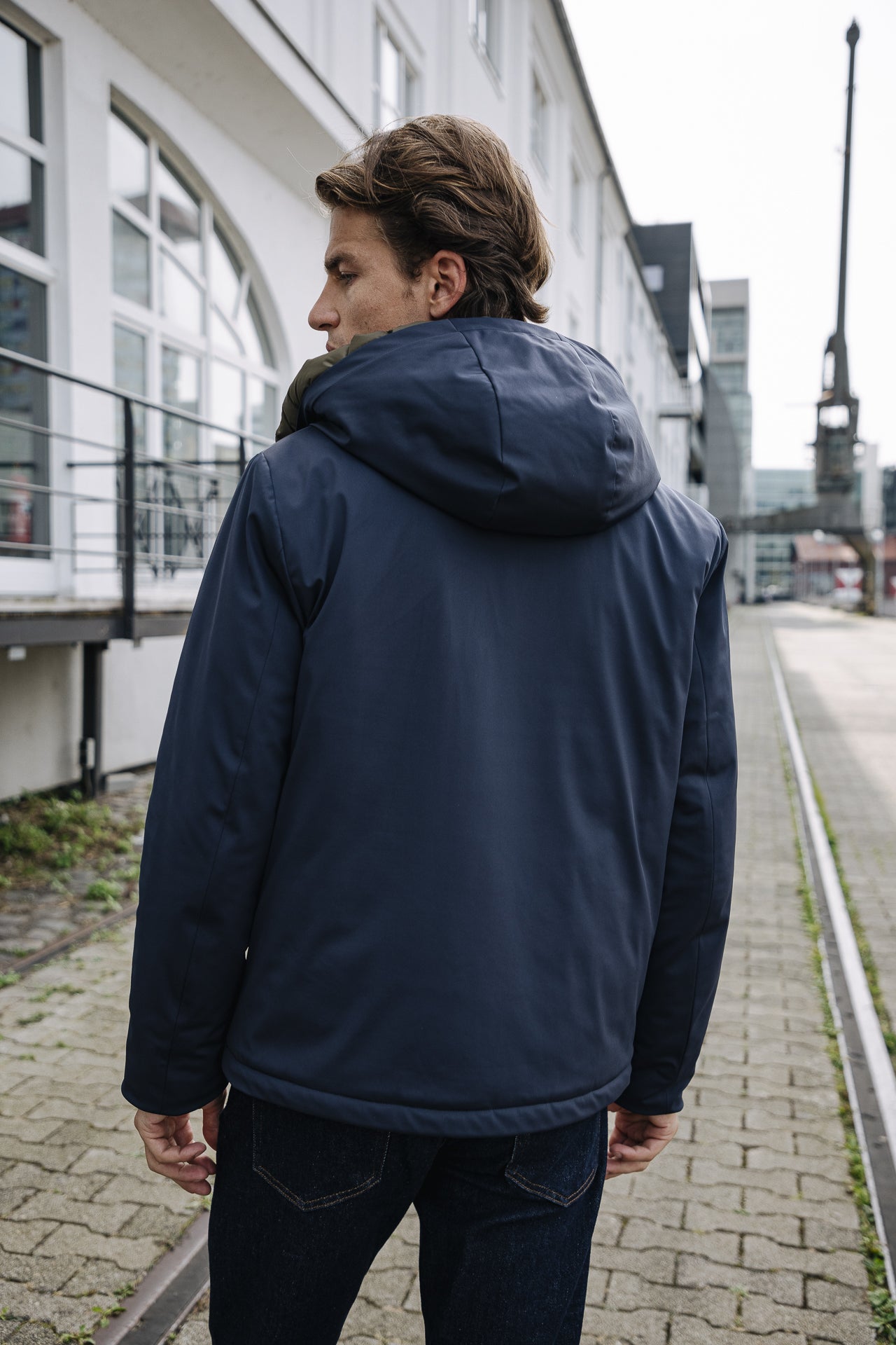 

Veste imperméable capuche Men Belleau Neo navy | Freeman T. Porter