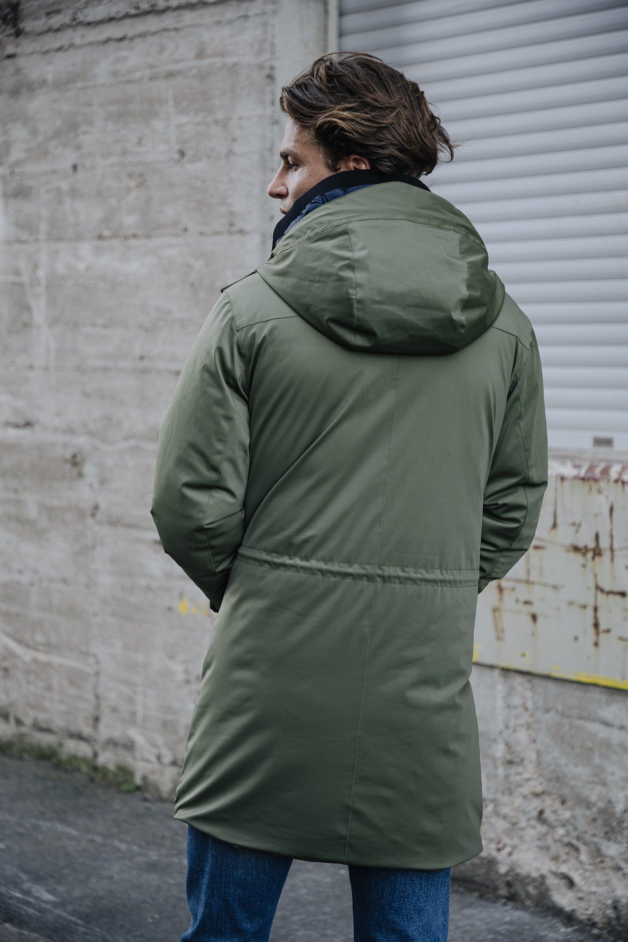 

Parka imperméable capuche Men Cabot Neo olive night | Freeman T. Porter