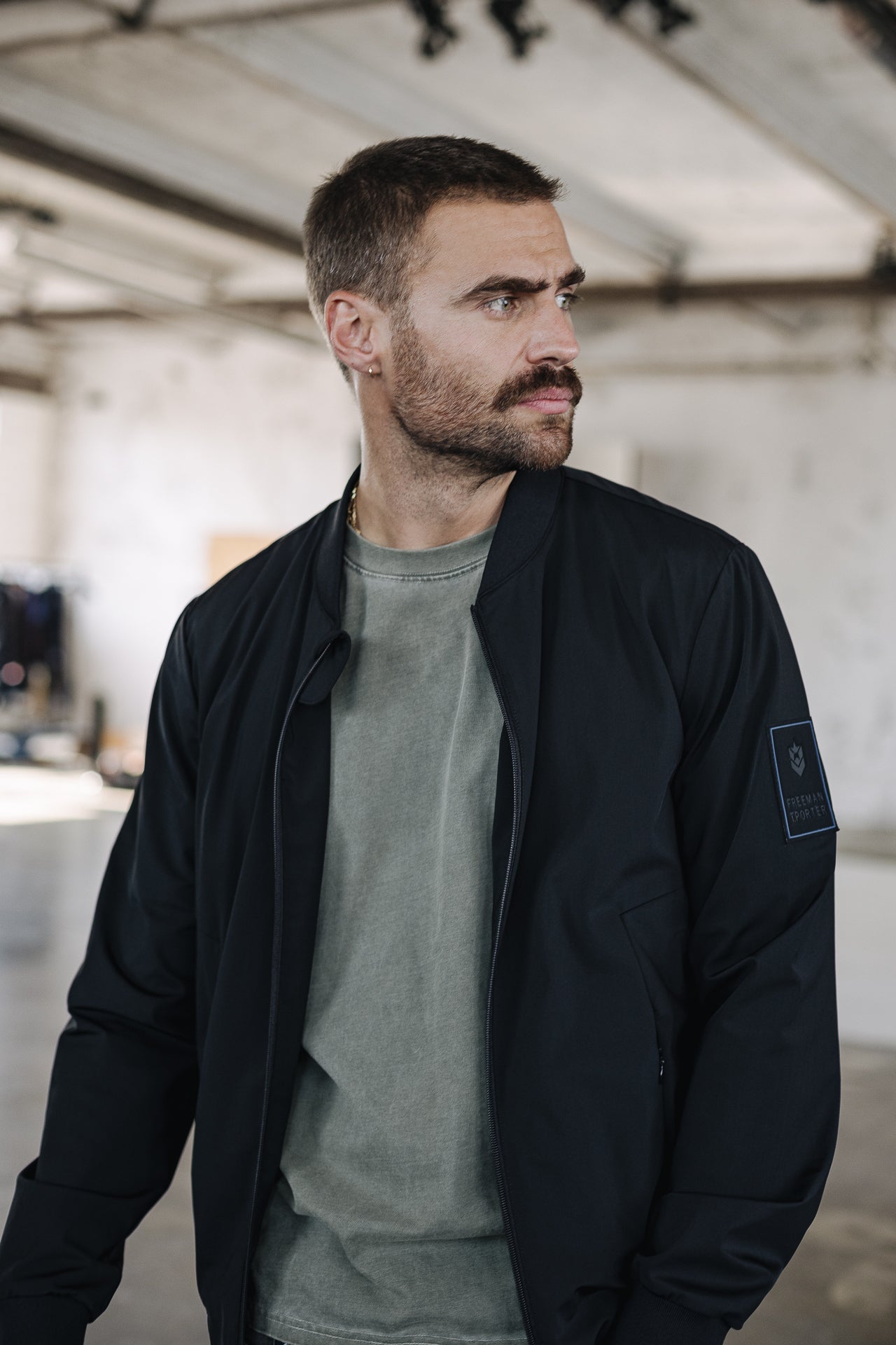 

Veste bomber Homme Nelson black | Freeman T. Porter