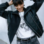 

Bomber bi-matière Mujer Audalie black | Freeman T. Porter