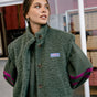 

Veste sherpa Mujer Vatika Fur jungle green | Freeman T. Porter