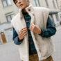 

Veste sherpa Femme Vatika Fur ecru | Freeman T. Porter