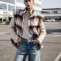 

Veste sans manche Femme Vatika Plaid egret | Freeman T. Porter