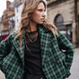 

Short Jacket Mujer Vicky Gingham fern green | Freeman T. Porter