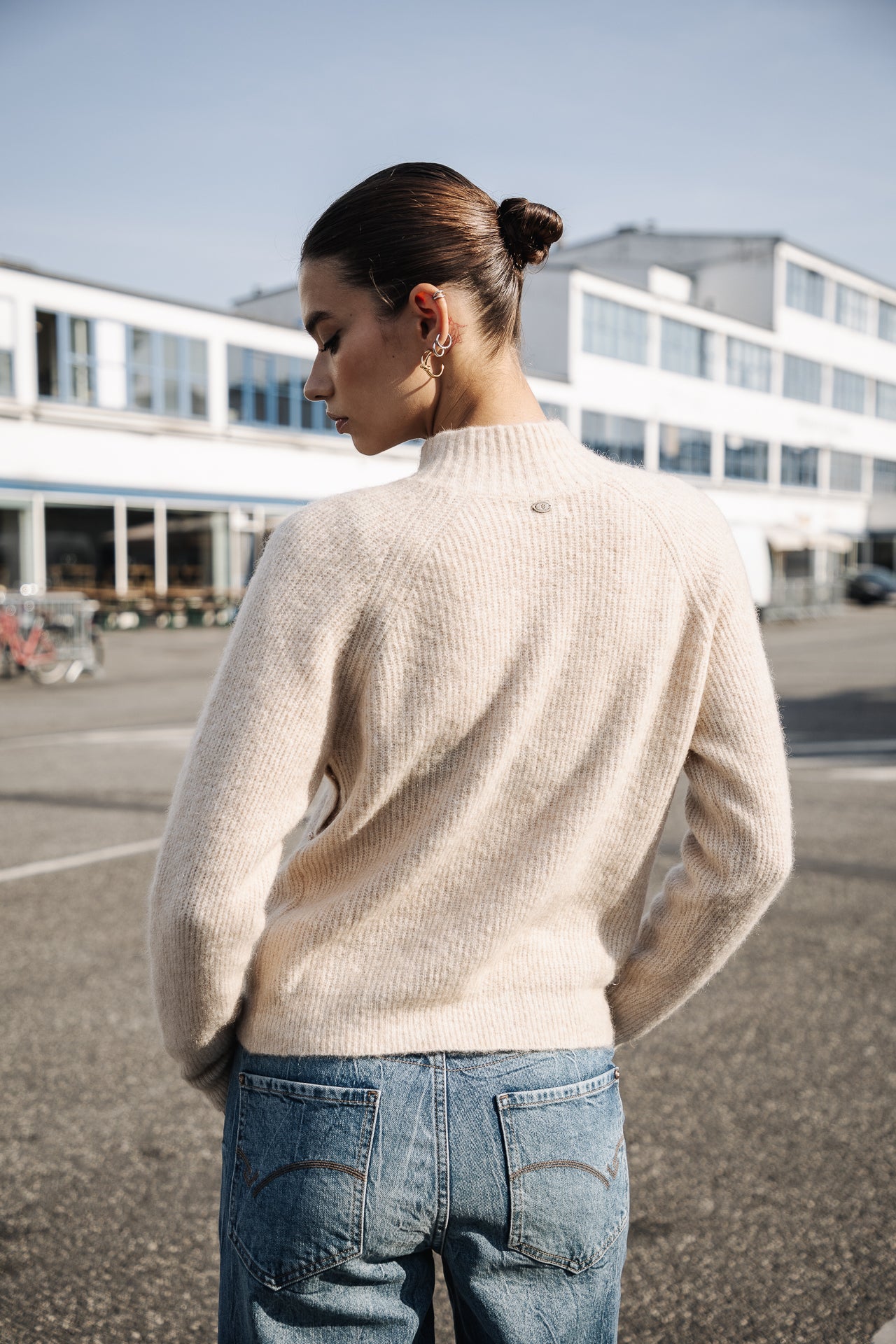 

Pull manches longues Woman Princess light beige | Freeman T. Porter