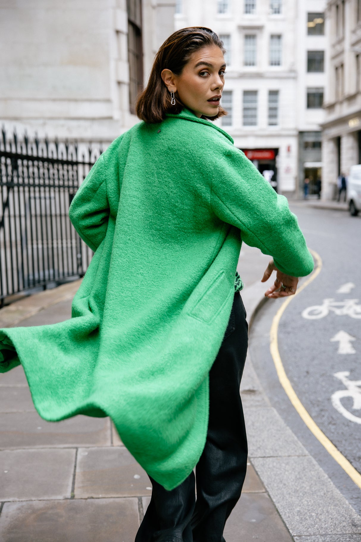 
              

Manteau long en laine bouillie Femme Millie Boiled jolly green | Freeman T. Porter
            