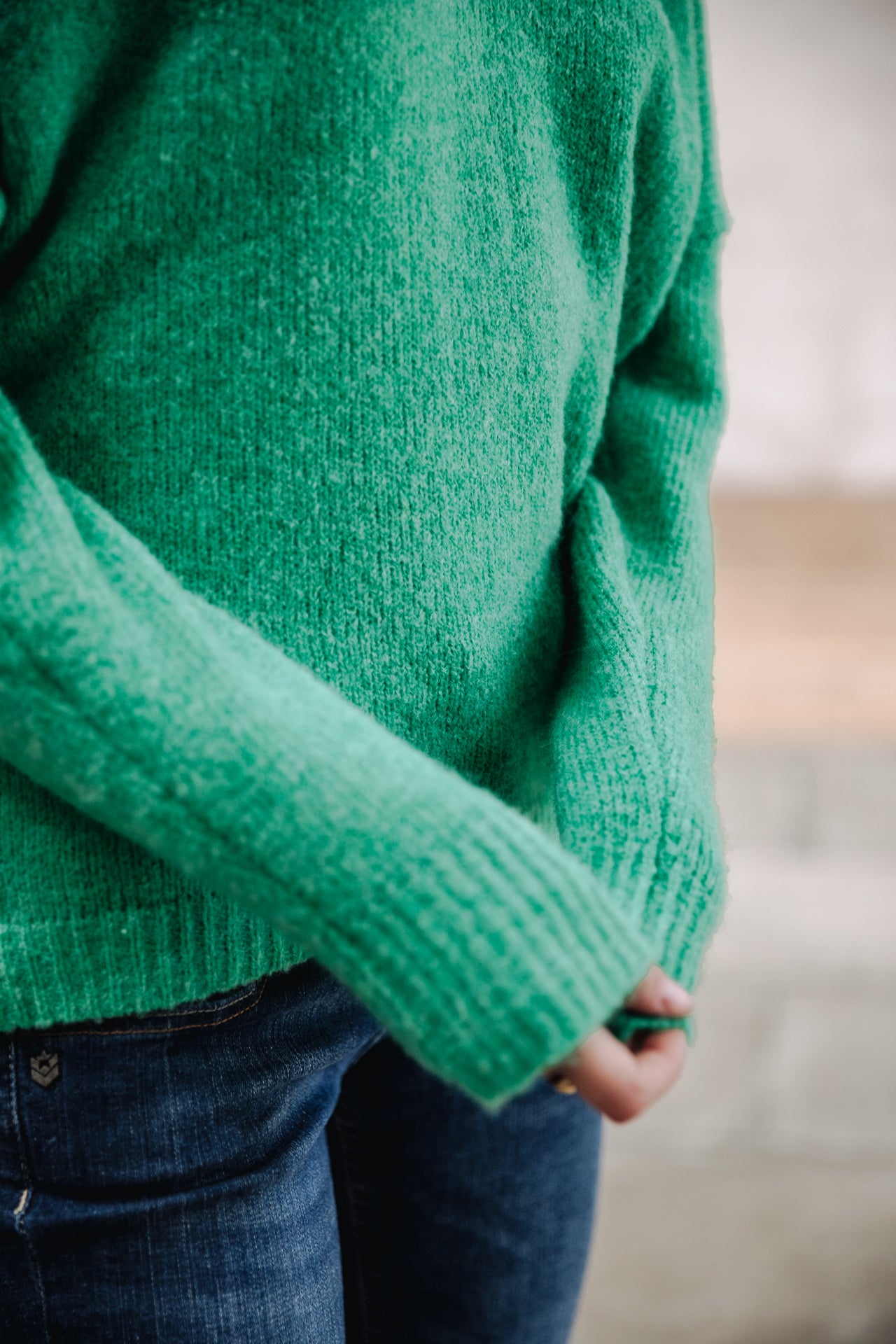 

Pull col V Femme Isabel fern green | Freeman T. Porter