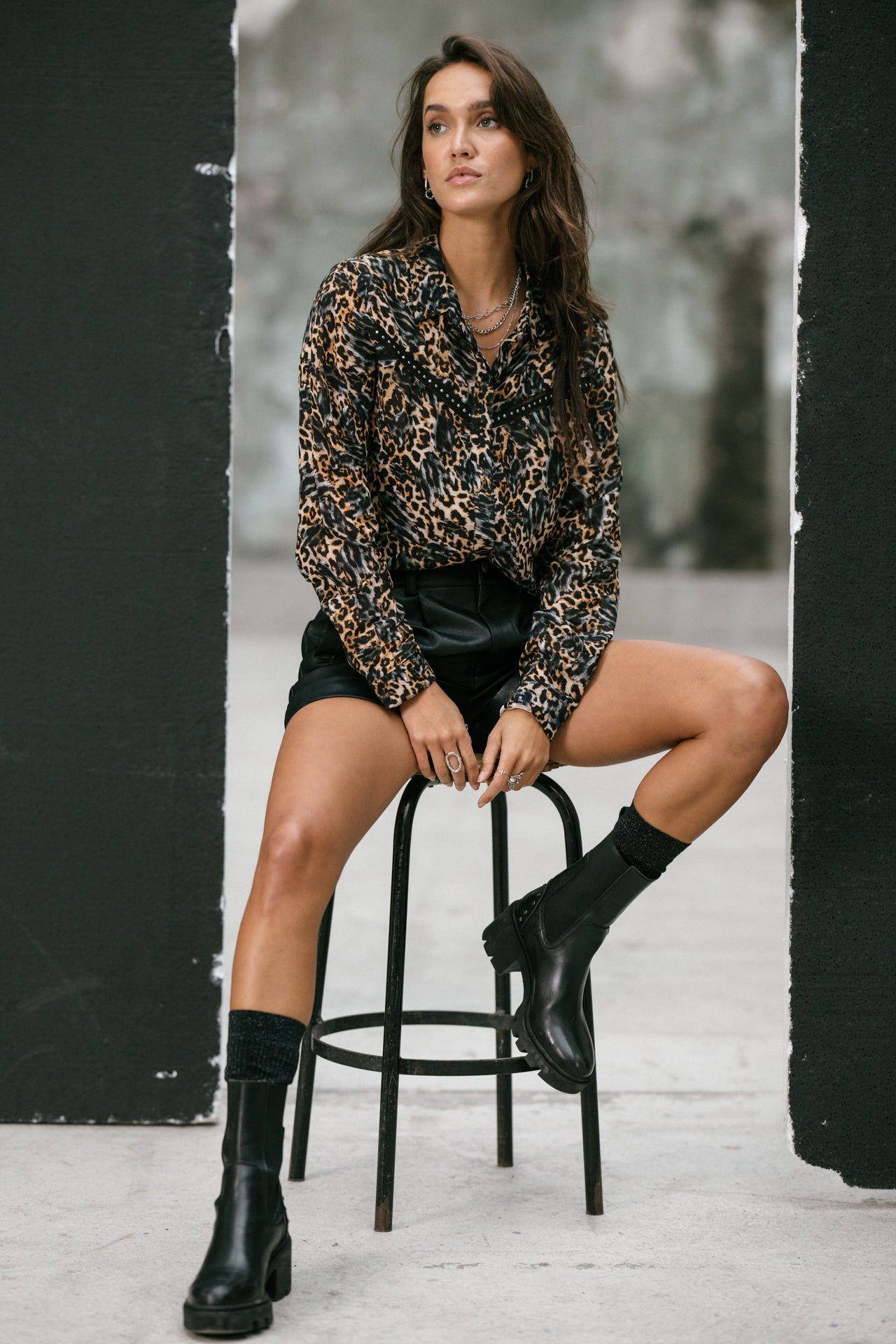 

Chemise manches longues Woman Crizia New Leo original | Freeman T. Porter