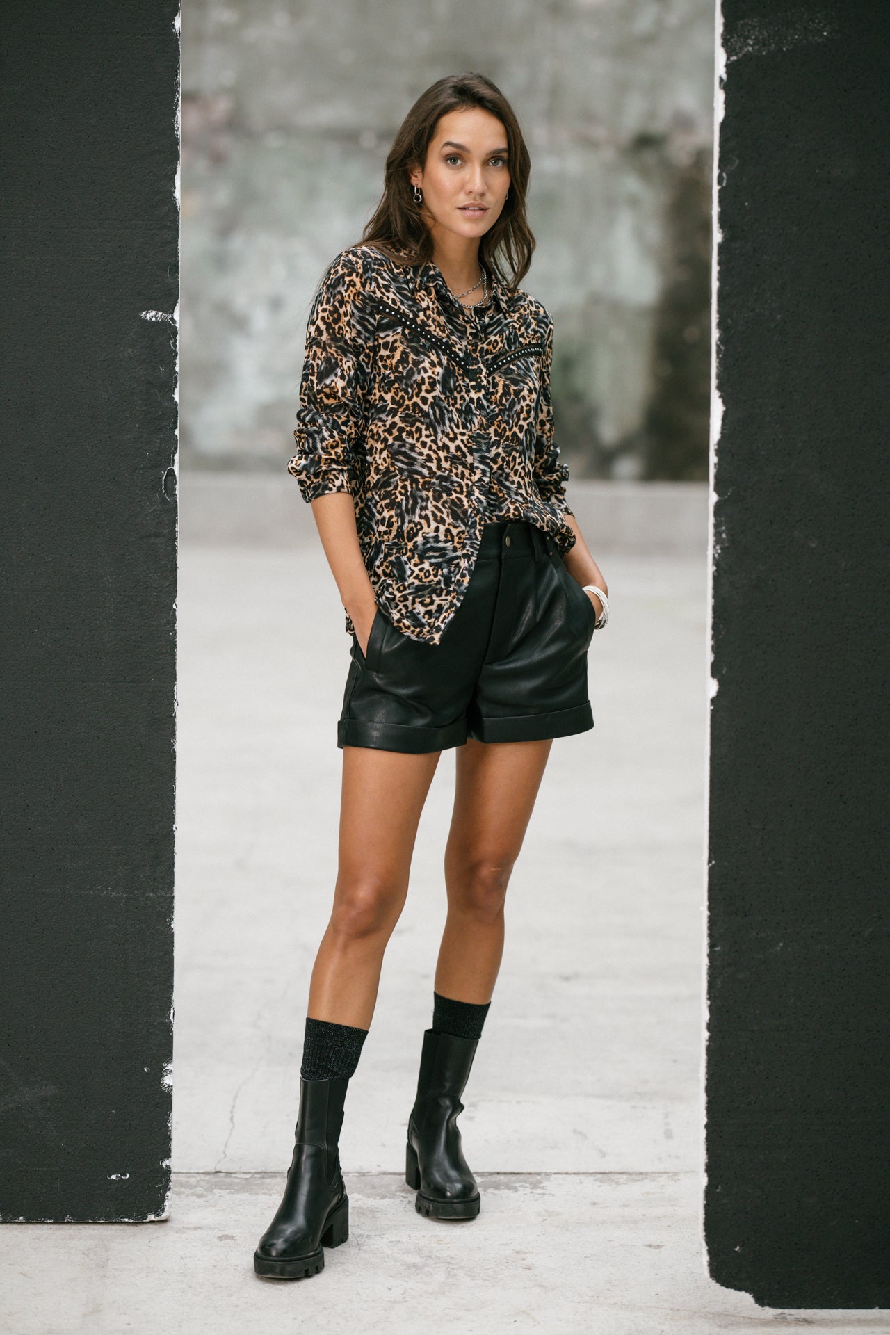 

Chemise manches longues Woman Crizia New Leo original | Freeman T. Porter