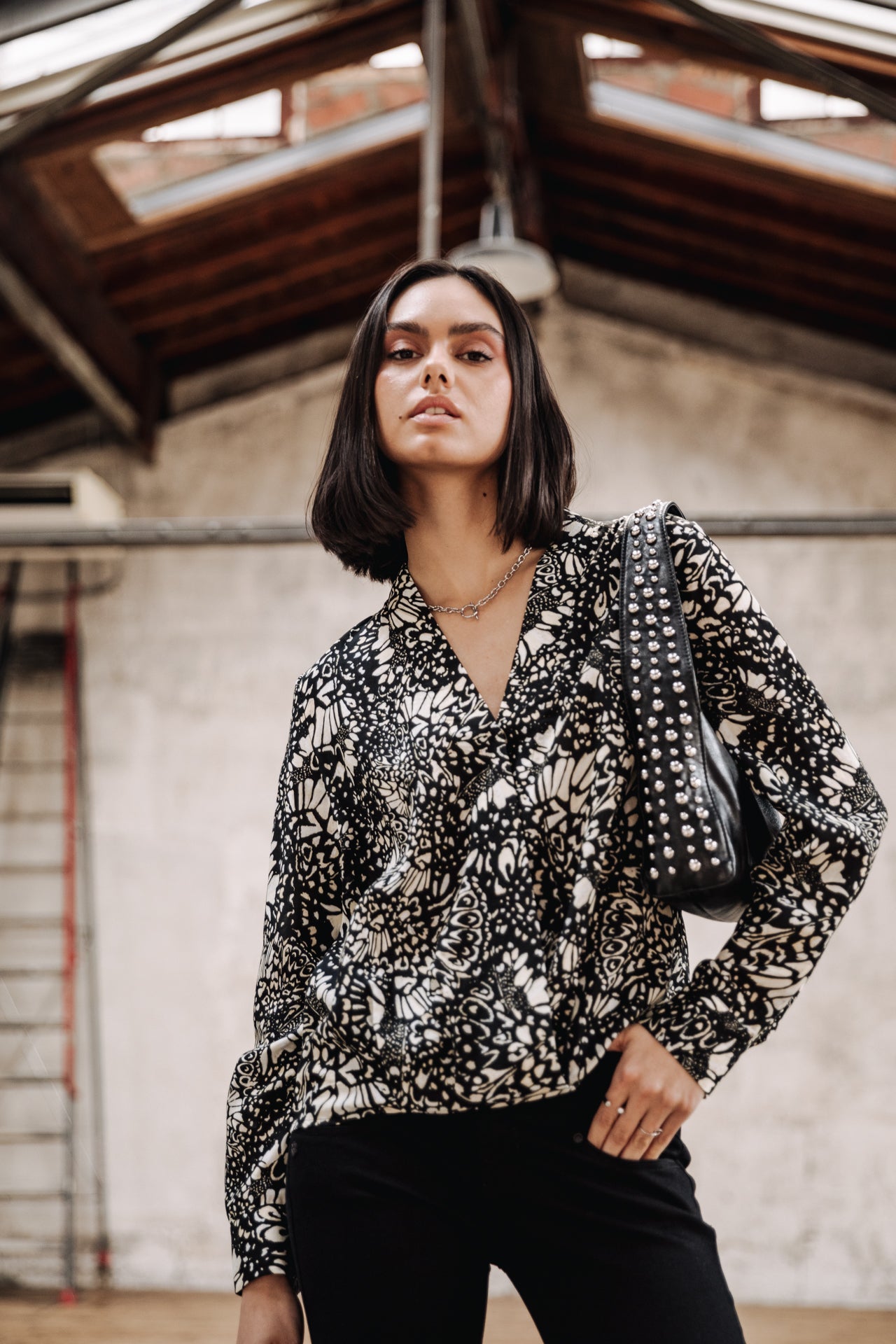 

Top manches longues Femme Belona Beetle black | Freeman T. Porter