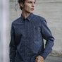 

Chemise manches longues Mann Yoris Floreal peacoat | Freeman T. Porter