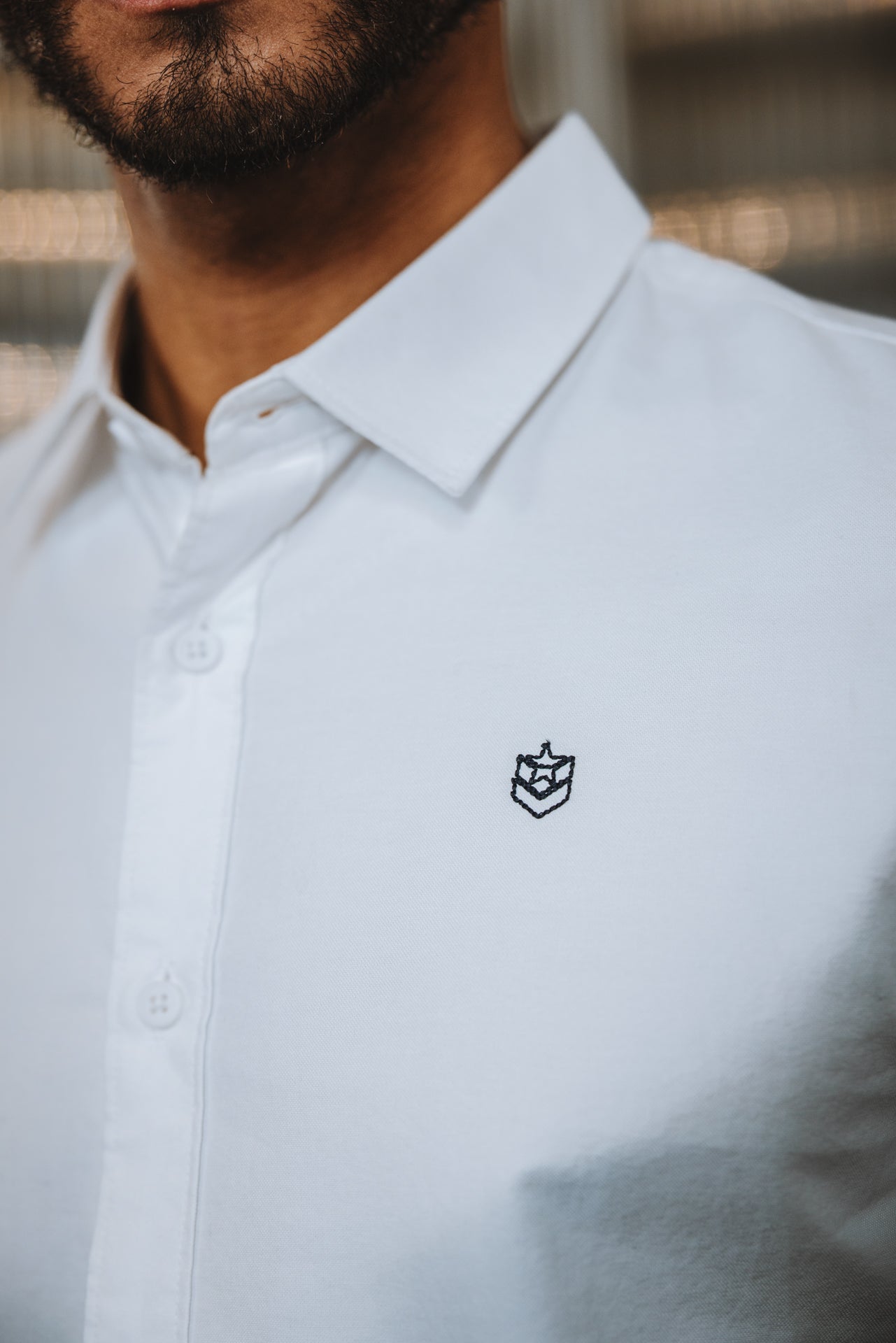 

Chemise cintrée Homme Yoris Oxford Brushed white | Freeman T. Porter