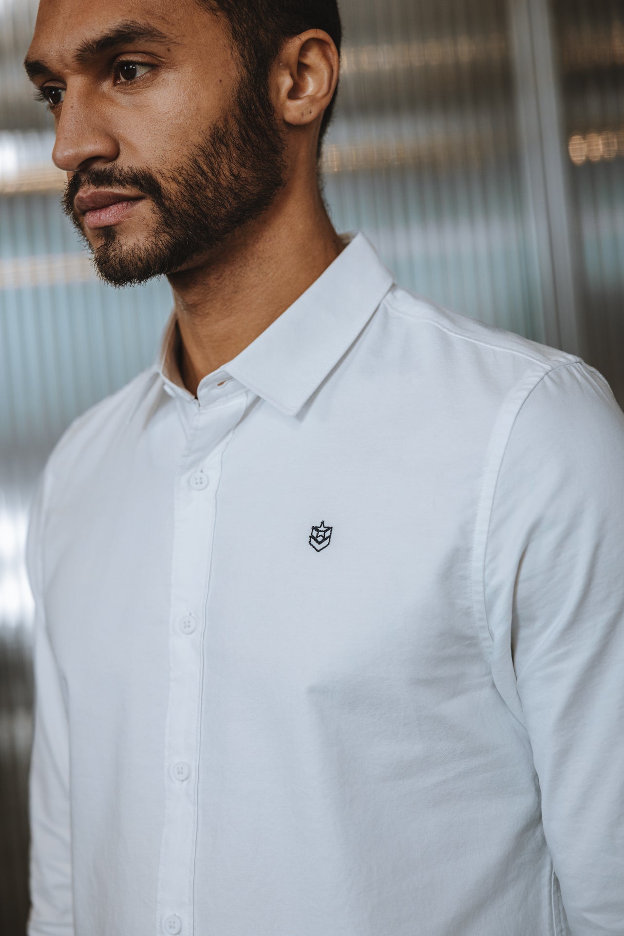 

Chemise cintrée Homme Yoris Oxford Brushed white | Freeman T. Porter