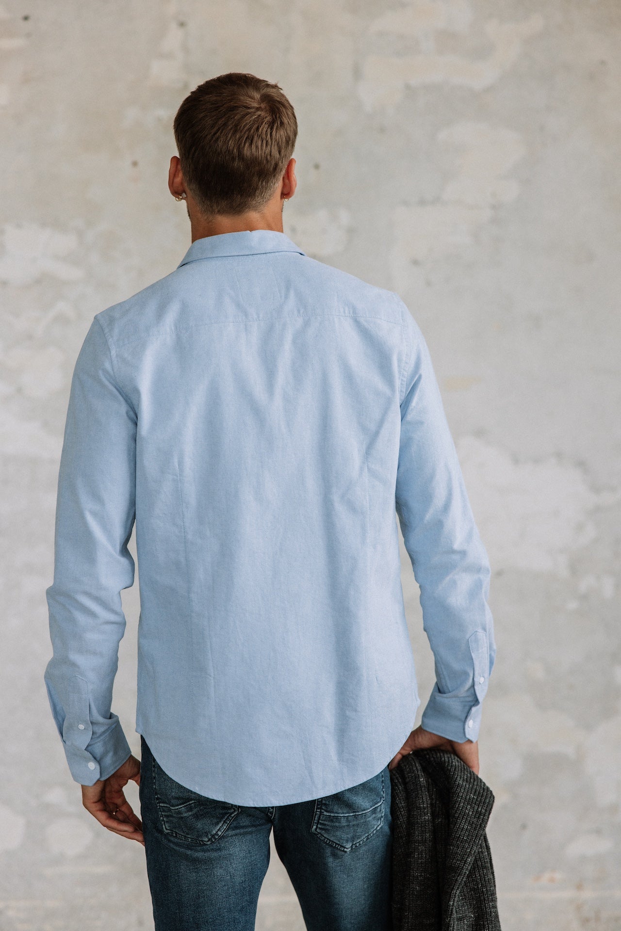 

Fitted shirt Men Yoris Oxford Brushed light blue | Freeman T. Porter
