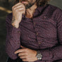 

Chemise manches longues Mann Yoris Rosiano burgundy | Freeman T. Porter
