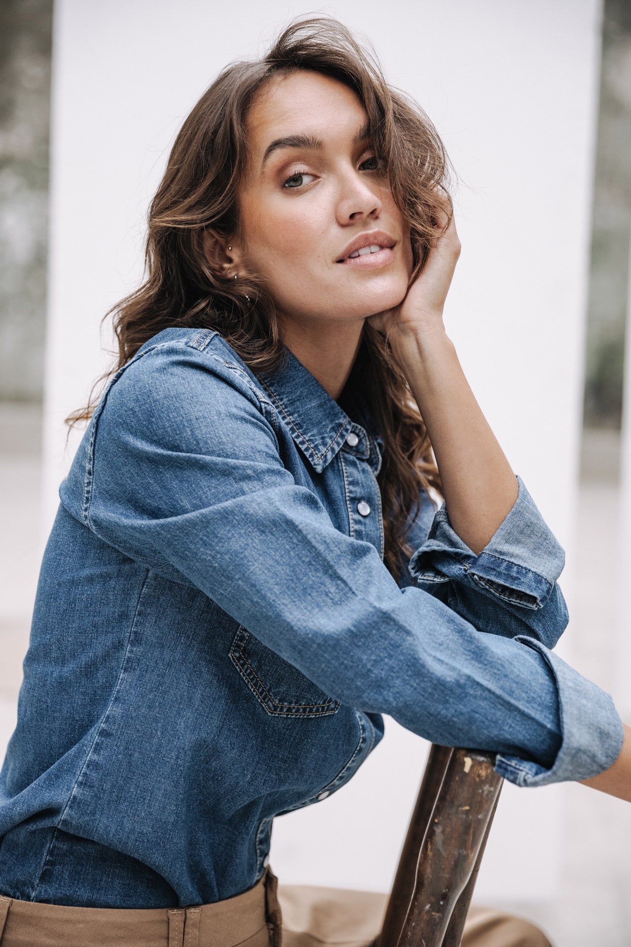 

Chemise western Femme Irina Denim wenit | Freeman T. Porter