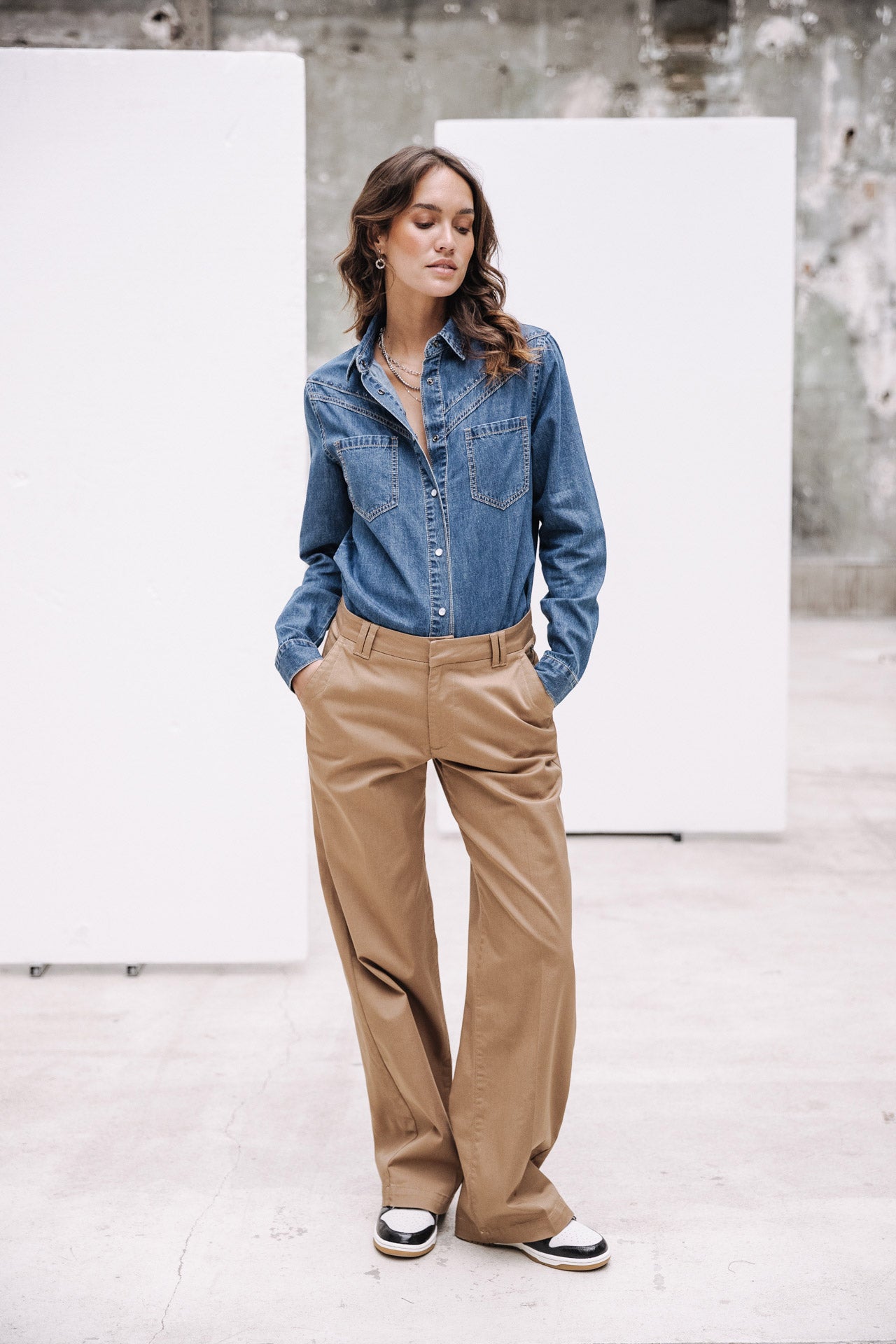 

Chemise western Femme Irina Denim wenit | Freeman T. Porter