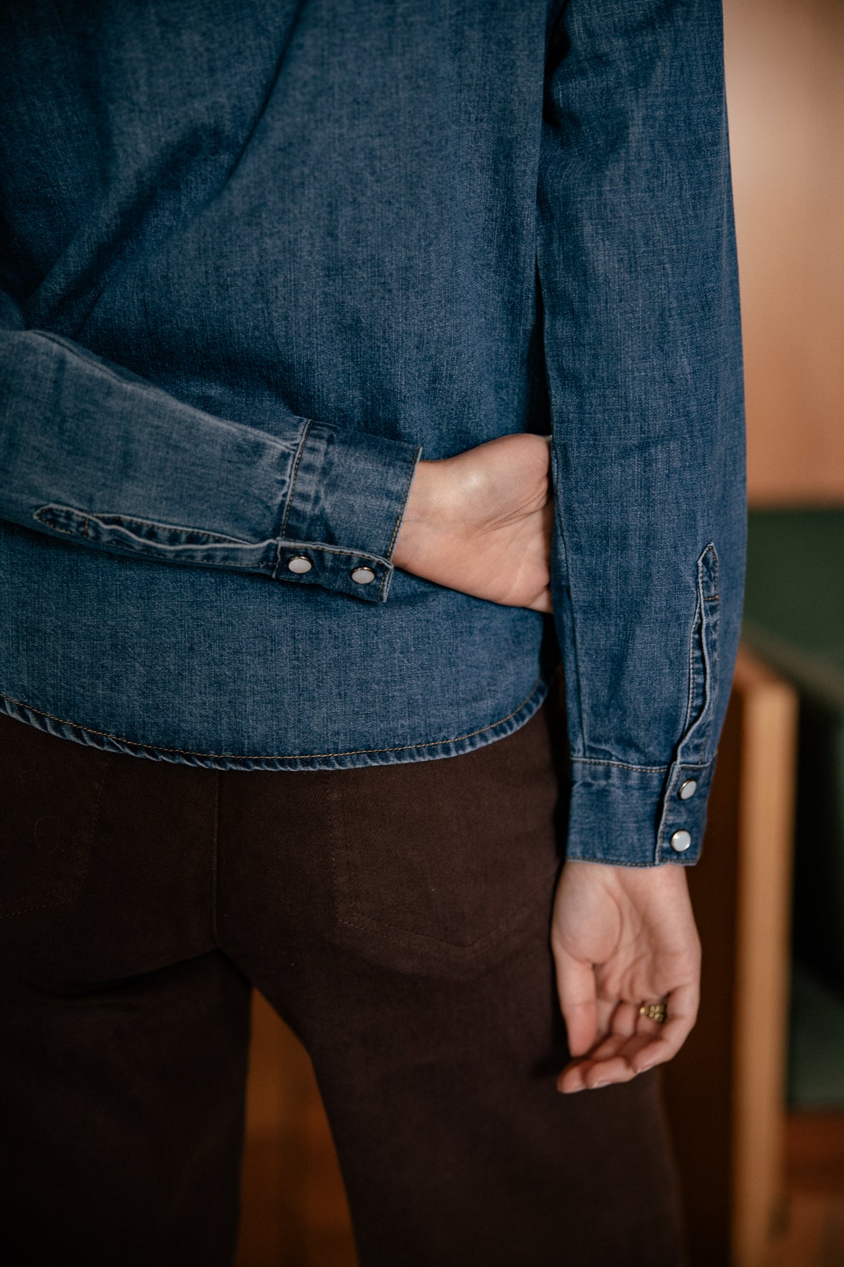 

Chemise western Femme Irina Denim wenit | Freeman T. Porter