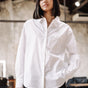 

Chemise style Boyfriend Mujer Caretta Plain white | Freeman T. Porter
