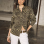 

Bedrucktes Hemd Frau Felicie Svanna dusty olive | Freeman T. Porter