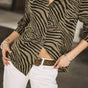 

Chemise Imprimée Femme Felicie Svanna dusty olive | Freeman T. Porter