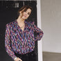 

Top manches longues Frau Boeme Funky Wood black | Freeman T. Porter