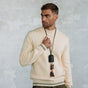 

High-neck sweatshirt Men Baton Varsity wood ash | Freeman T. Porter