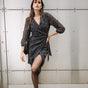 

Robe porte-feuille Frau Regate Plumetis black | Freeman T. Porter