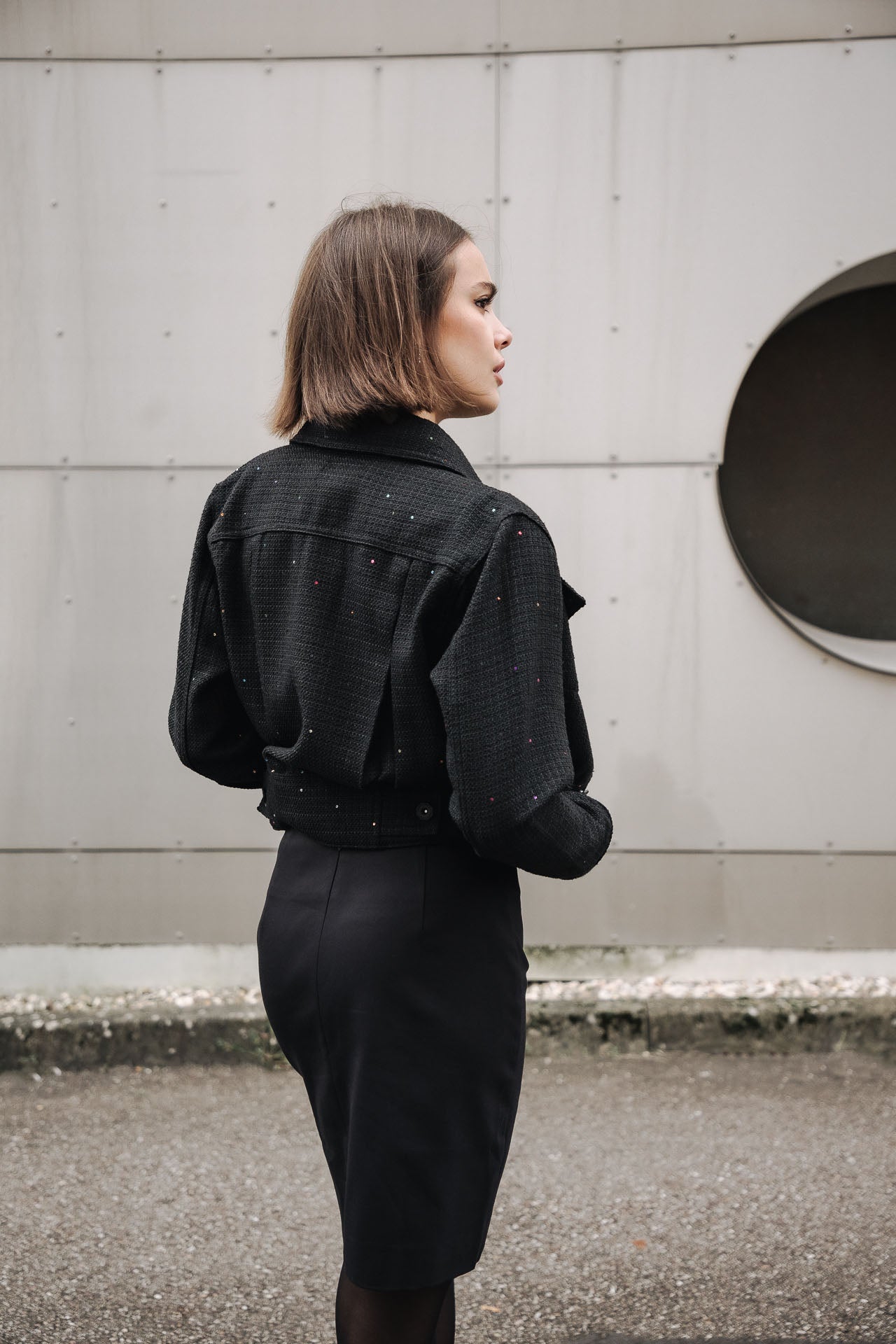 

Jupe courte croisée Femme Jastia Plain black | Freeman T. Porter