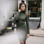 

Robe pull lurex Femme Rummy Lurex forest green | Freeman T. Porter