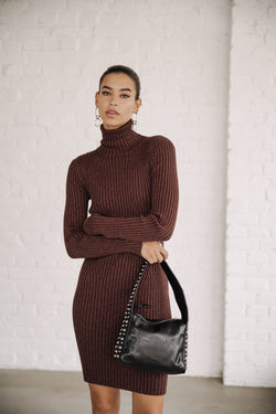 

Vestido de punto Lurex Mujer Rummy Lurex brown | Freeman T. Porter