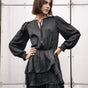 

Robe satinée avec broderie et studs Mujer Roenie Lace black | Freeman T. Porter