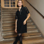 

Robe courte Frau Raline Lace black | Freeman T. Porter