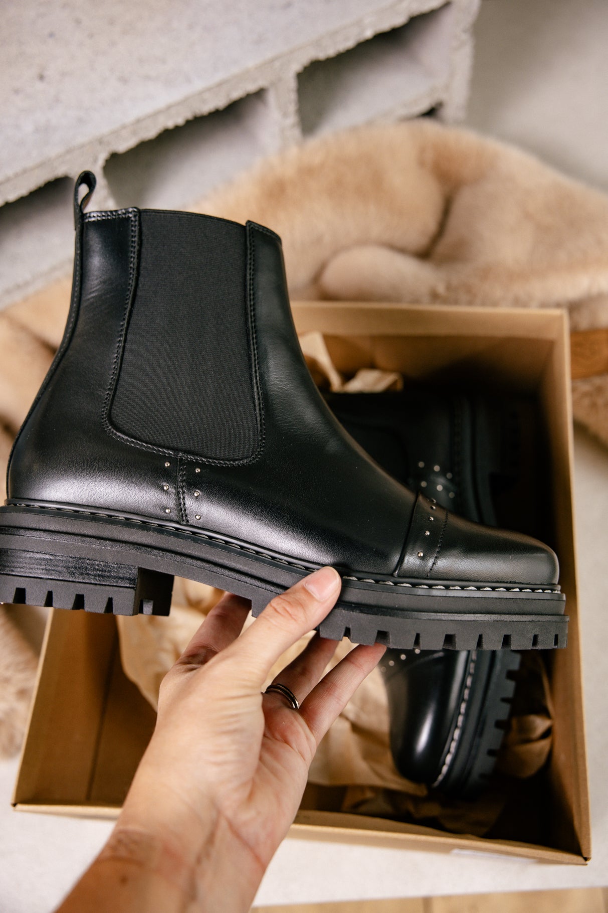 

Boots Femme Verena Lisse black | Freeman T. Porter