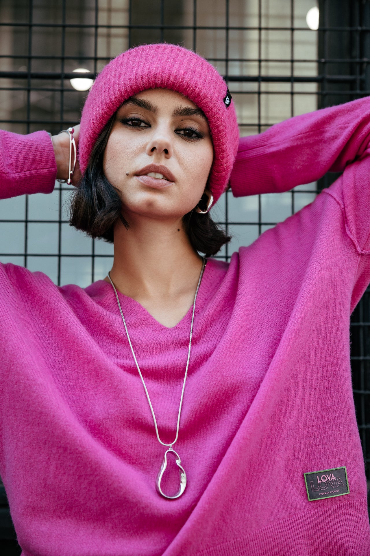 

Mütze Damen Heddie fushia rose | Freeman T. Porter
