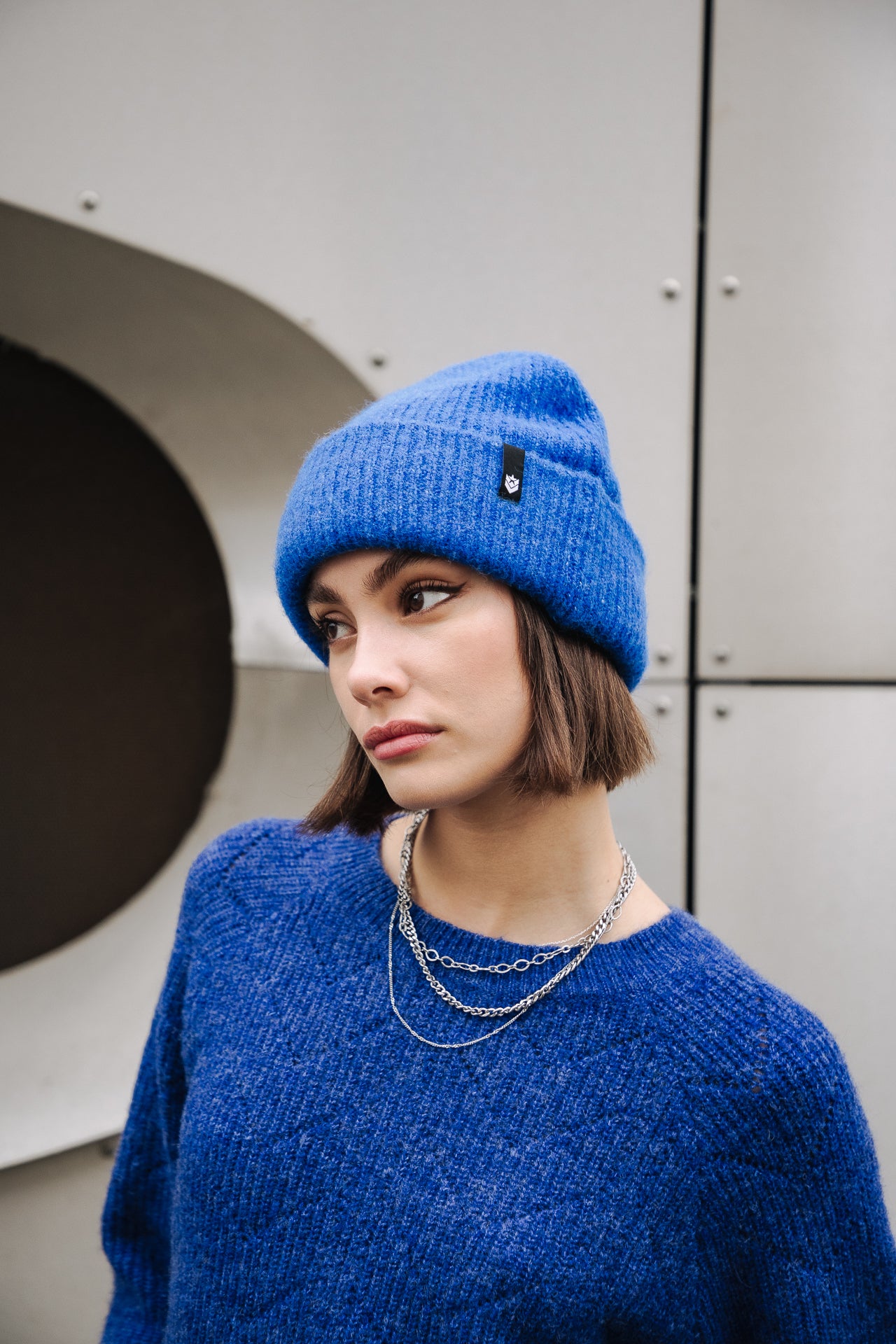 

Bonnet Femme Heddie electric blue | Freeman T. Porter