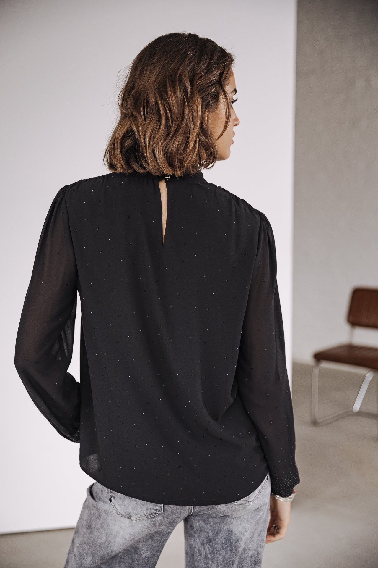 
              

Blouse strass Mujer Bellany Strass black | Freeman T. Porter
            