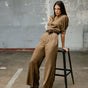 

Combinaison satinée Mujer Clorane Plain bronze | Freeman T. Porter