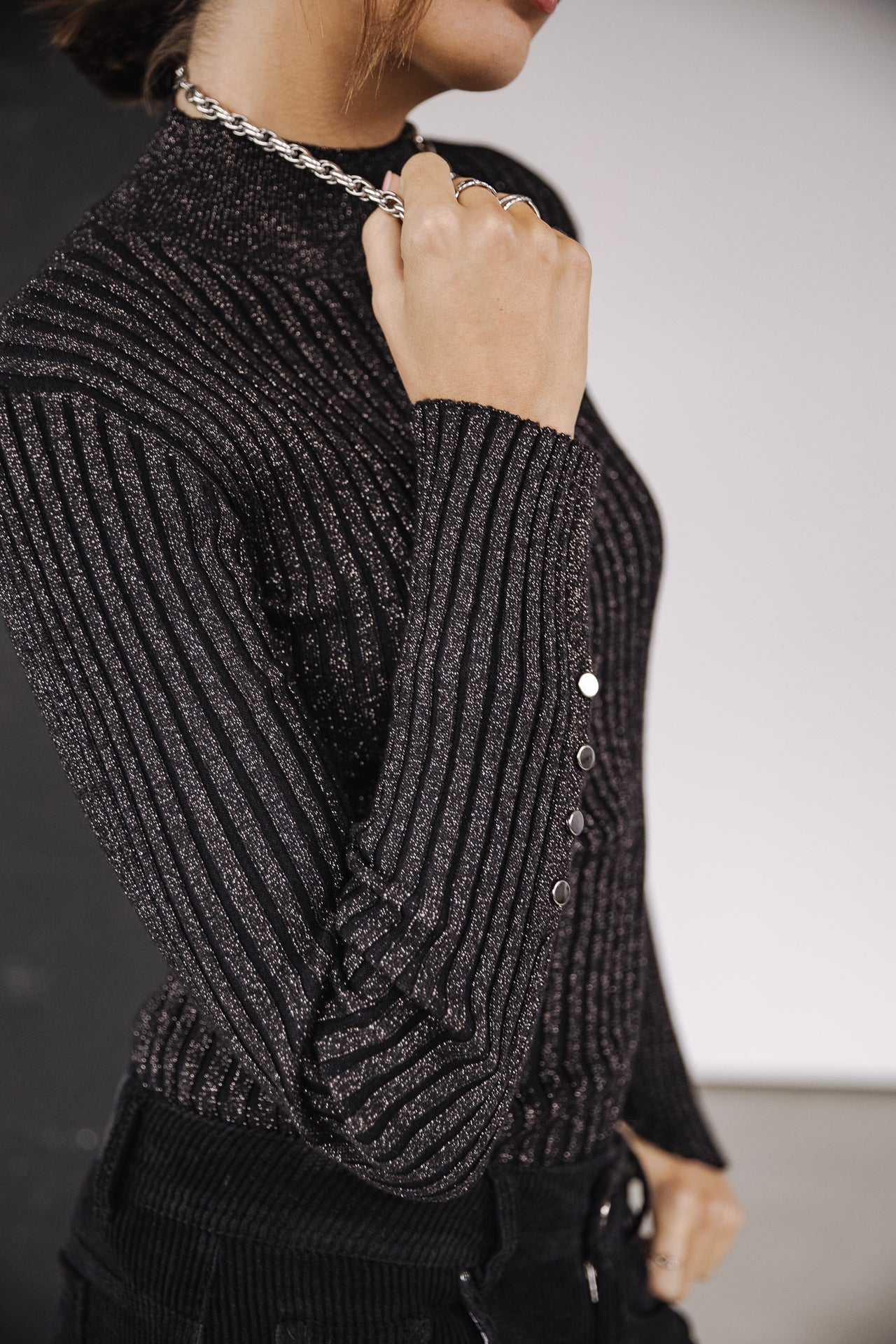 
              

Pull lurex Femme Pryma Lurex black | Freeman T. Porter
            